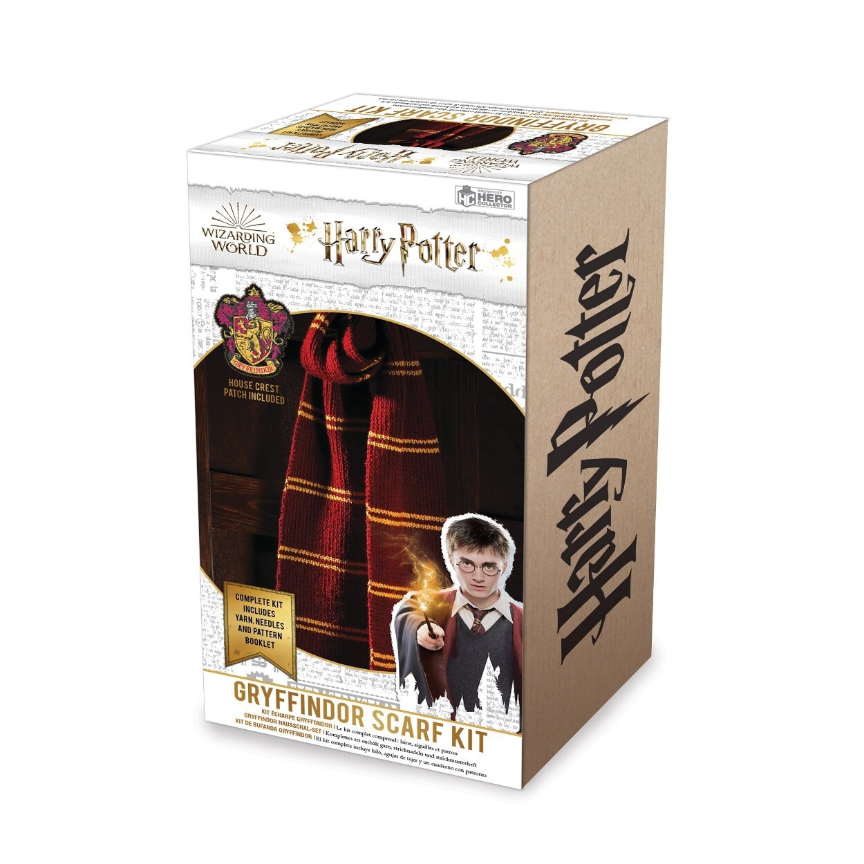  Eaglemoss Publications Ltd. Harry Potter: Kit tricot écharpe Gryffond