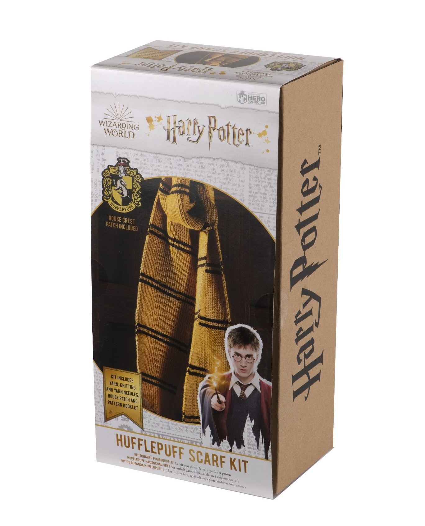  Eaglemoss Publications Ltd. Harry Potter: Kit tricot écharpe Poufsouf