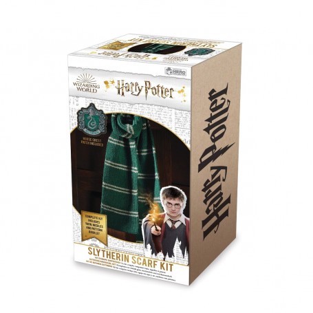  Harry Potter: Kit tricot écharpe Serpentard