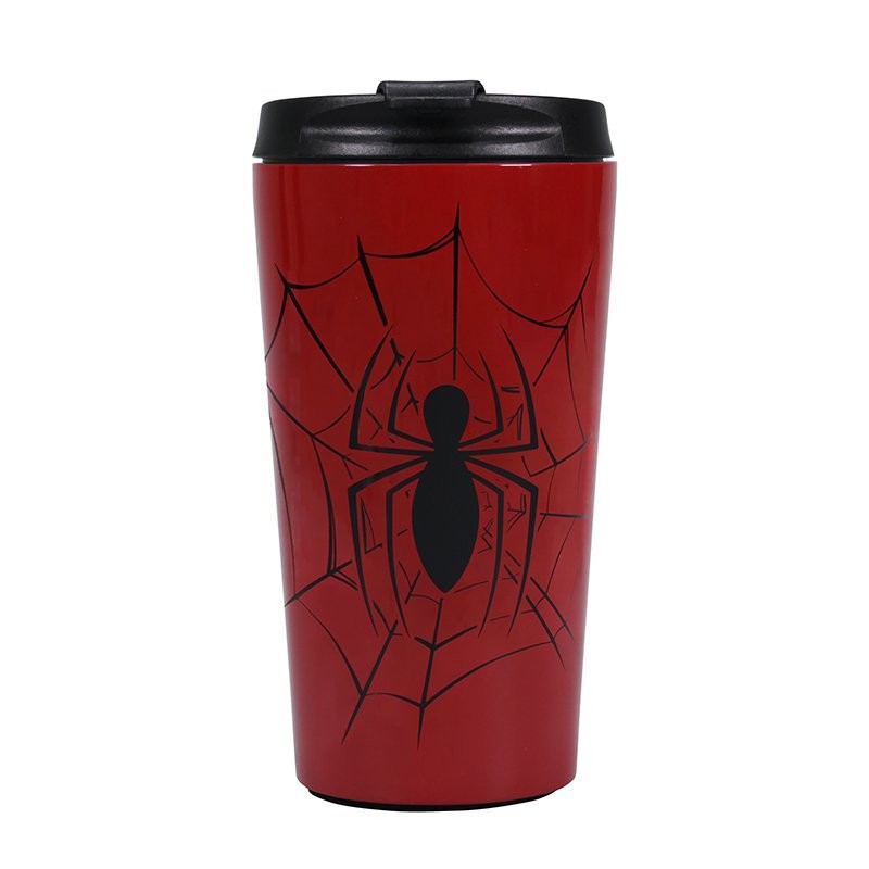  Half Moon Bay Marvel: Tasse de voyage en métal Spider-Man- - Mugs et 
