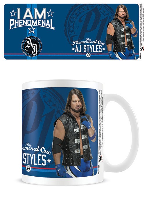  Hole in the Wall WWE: AJ Styles - Mug phénoménal- - Mugs et tasses