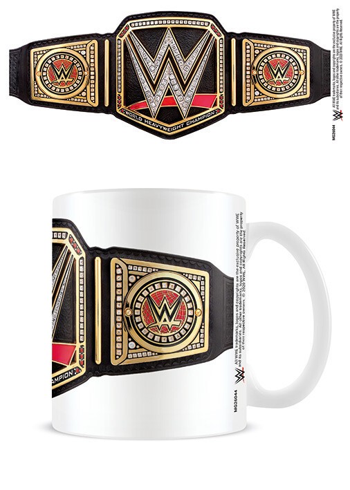  Hole in the Wall WWE: Mug de ceinture de championnat- - Mugs et tasse