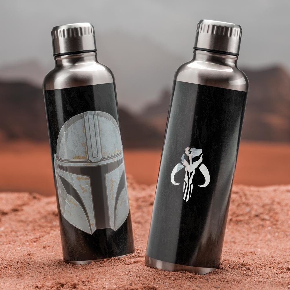 Paladone Products Star Wars: The Mandalorian - Bouteille d'eau en mét
