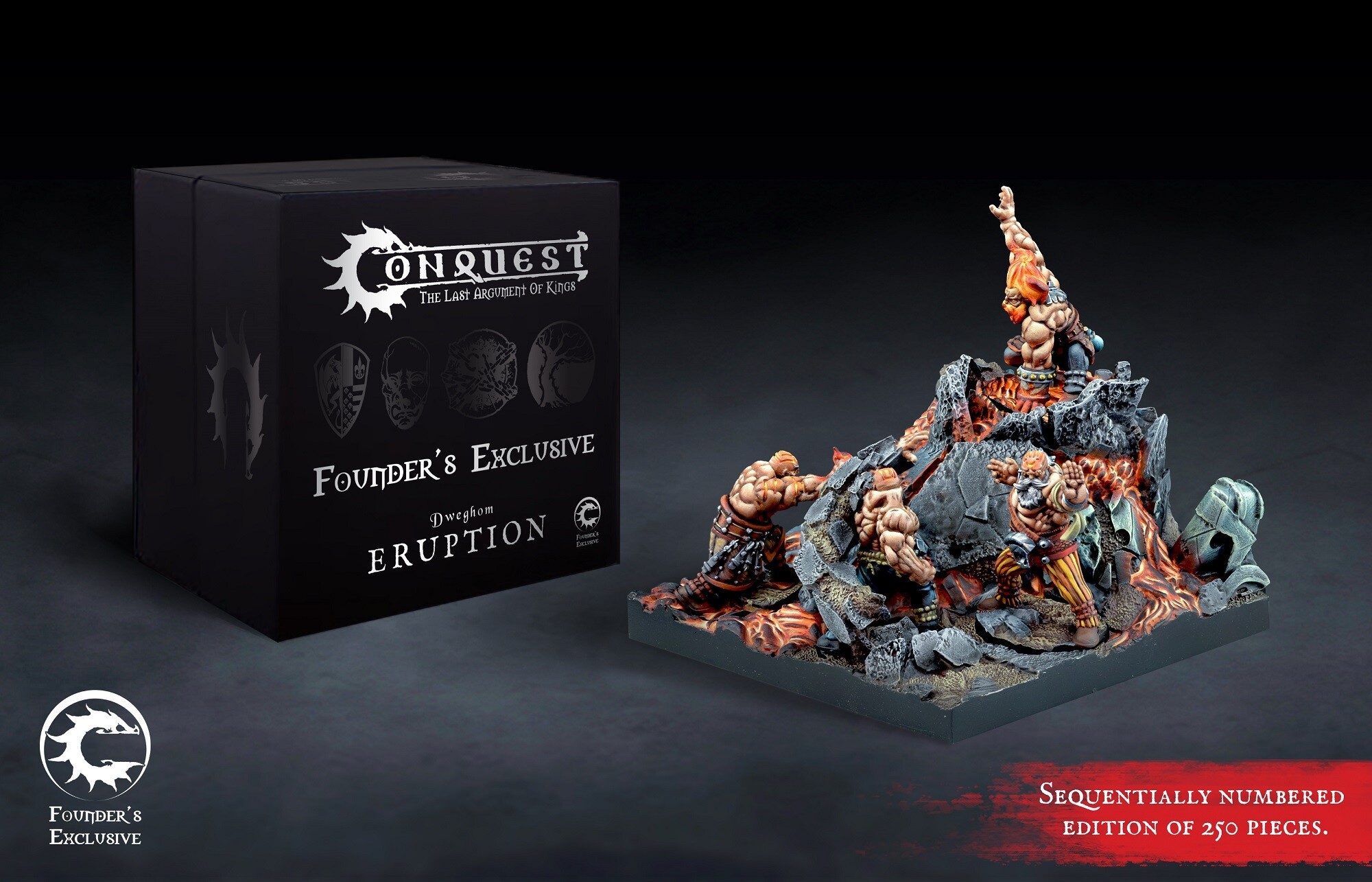 Figurines Para Bellum Wargames Conquest: Dweghom - Édition exclusive d