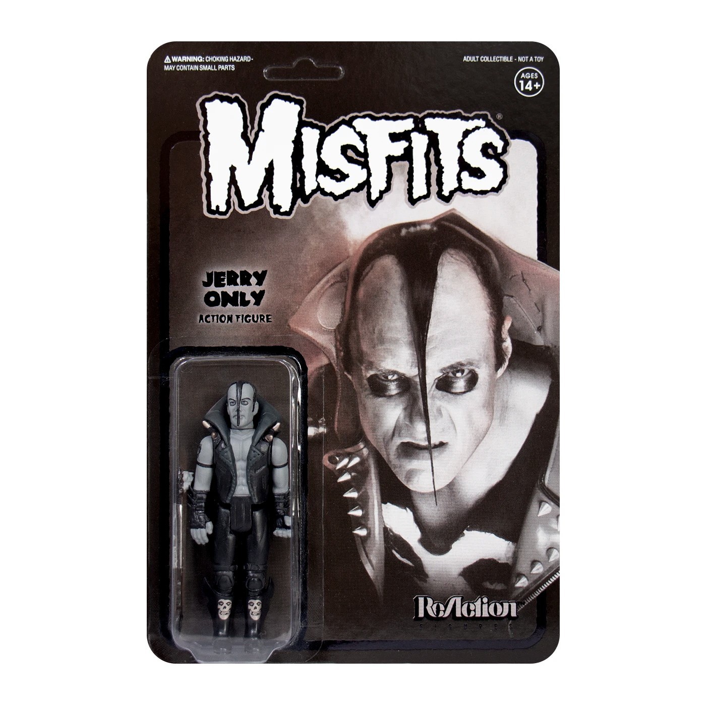 Figurine Super7 Misfits: Jerry Only Black Series 3.75 pouces ReAction 