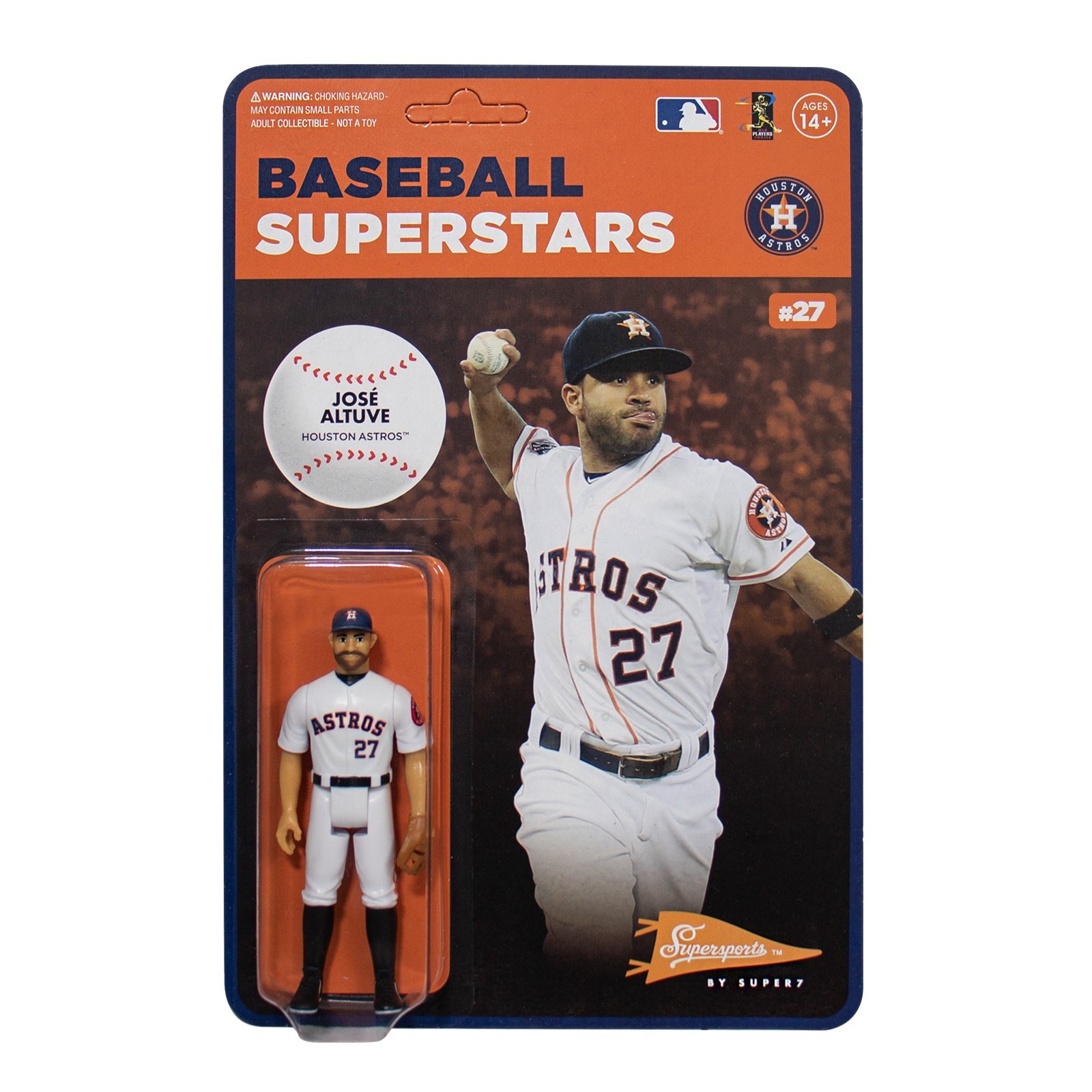 Figurine Super7 MLB Modern Wave 1: Houston Astros - Jose Altuve 3,75 p