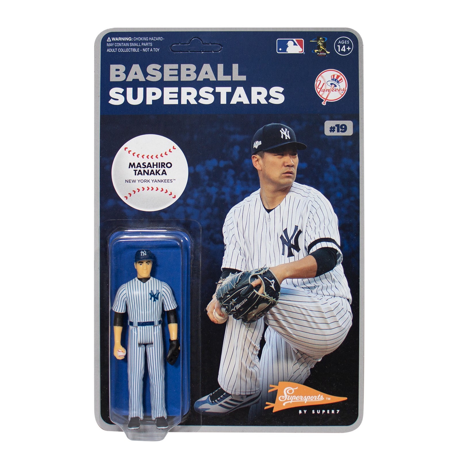  Super7 MLB Modern Wave 1: New York Yankees - Figurine ReAction Masahi