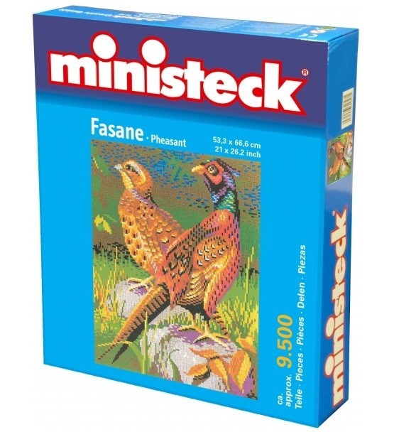  Ministeck Puzzle Ministeck: faisans- - Puzzle