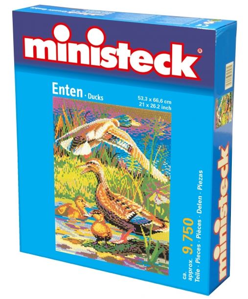  Ministeck Puzzle Ministeck: Ducks, environ 9750 pièces- - Puzzle