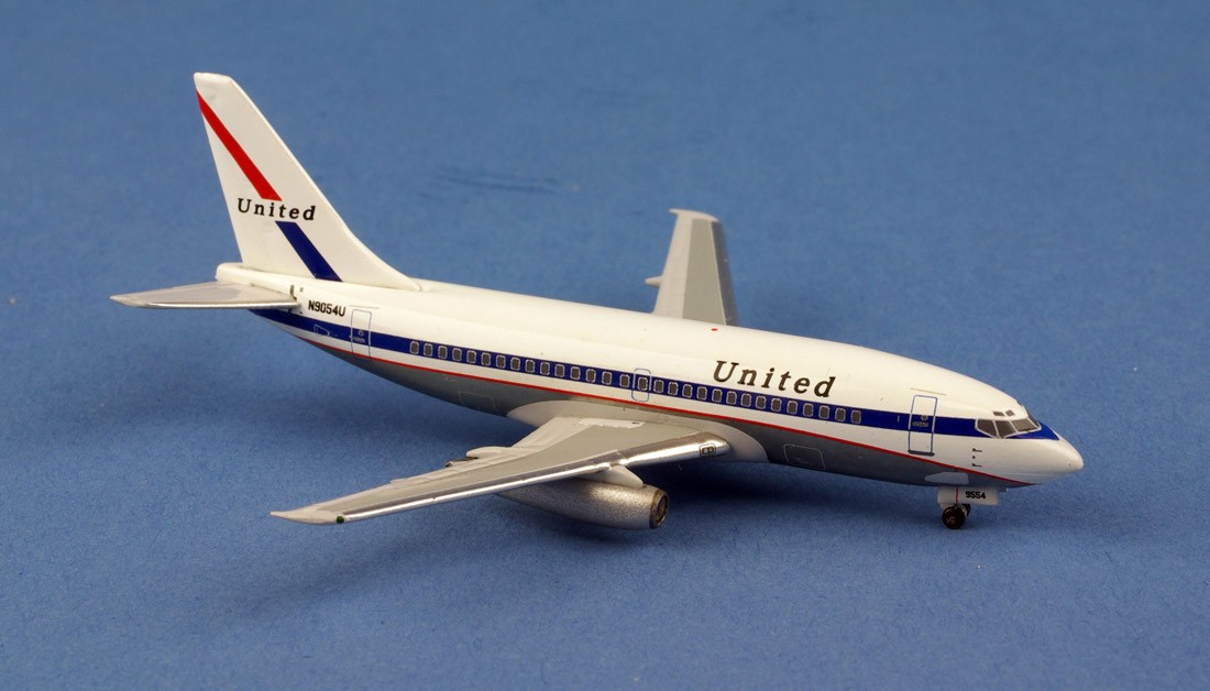 Miniature AeroClassics United Boeing 737-200 N9054U- 1/400 - Miniatur