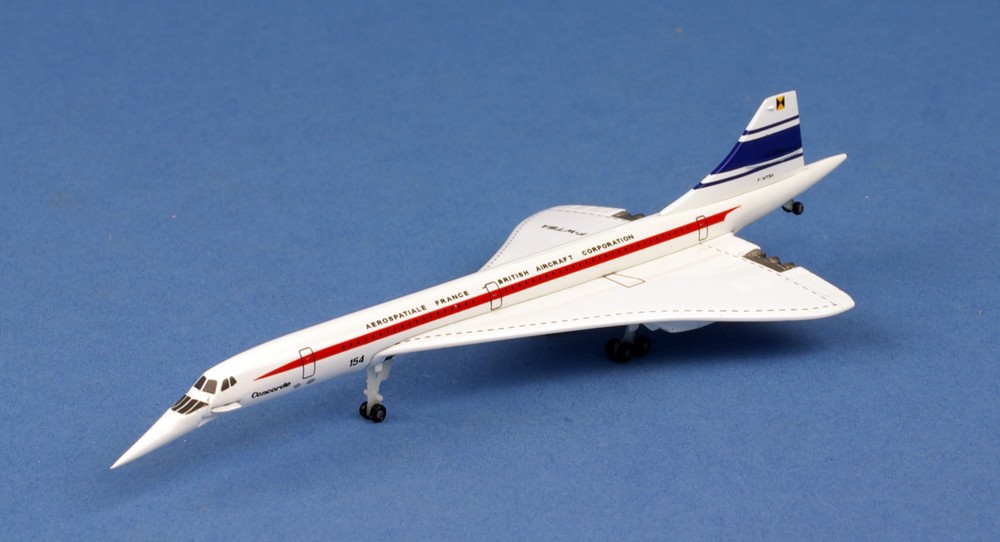 Miniature Herpa Wings Concorde F-WTSA Prototype- 1/500 - Miniature d'