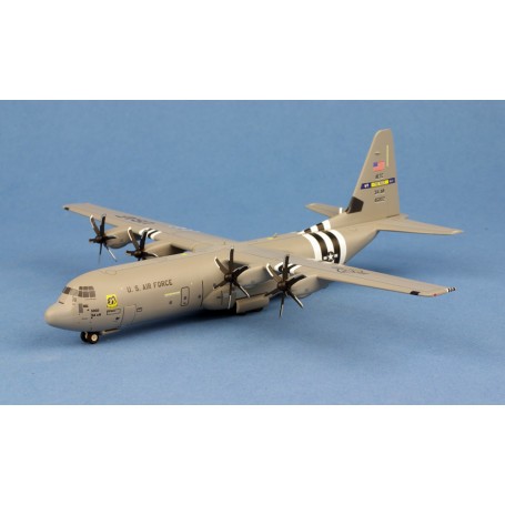 Miniature C-130J-30 Super Hercules USAF 'D-Day Heritage Flight'