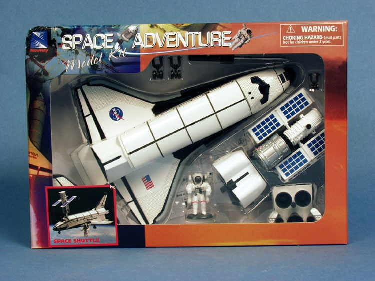 Miniature New Ray Space Adventure : Space shuttle (Display 12pcs)- - M