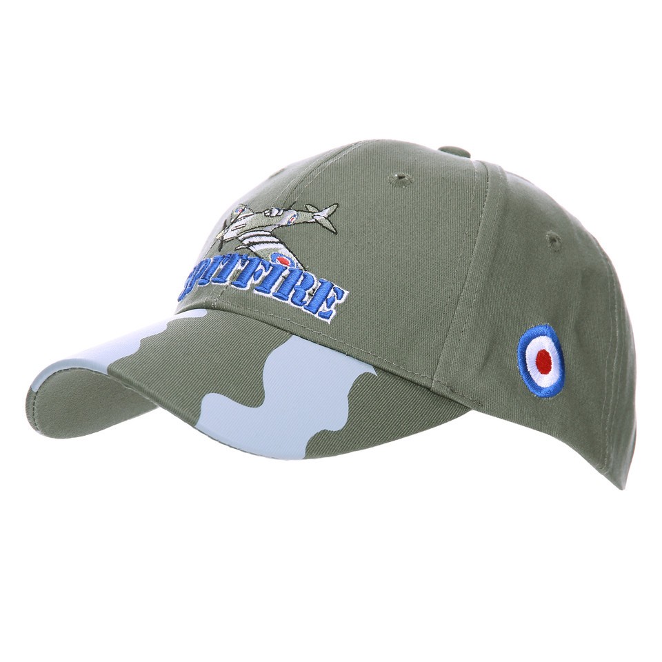  Pilots Station Casquette brodée Spitfire- - Casquettes et bonnets