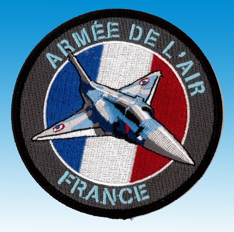  Pilots Station Patch Mirage 2000 Armée de l'Air- - Patches et sticker