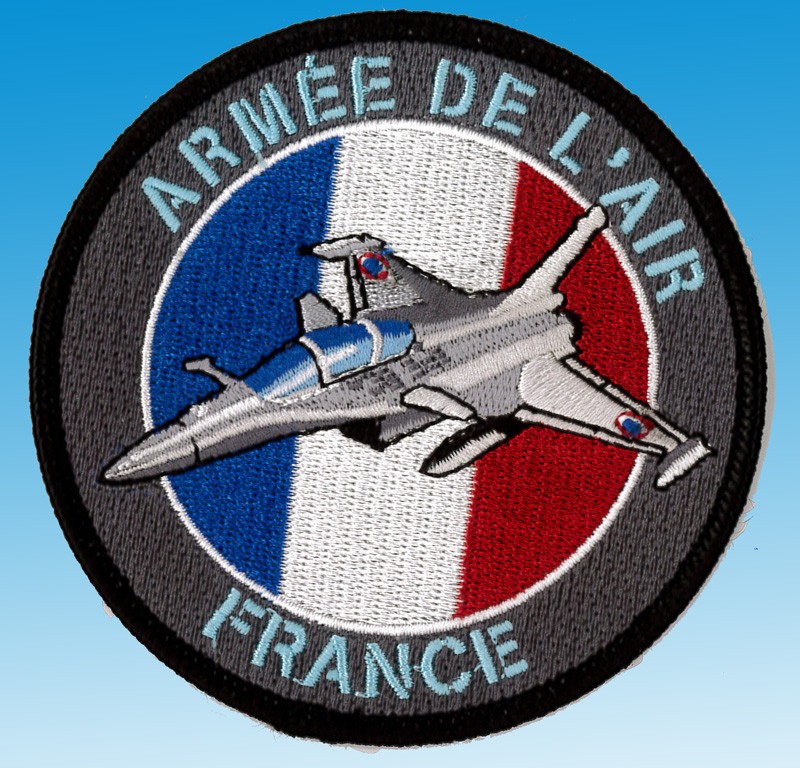  Pilots Station Patch Rafale Armée de l'Air- - Patches et stickers