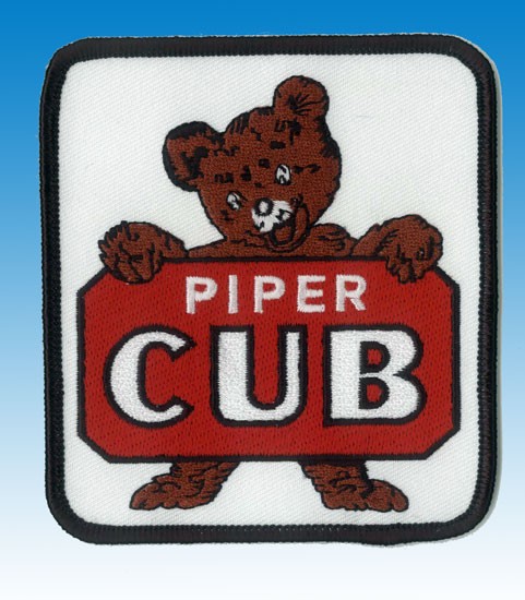  Pilots Station Patch Piper Cub logo- - Patches et stickers