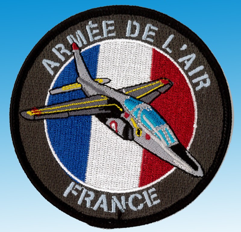  Pilots Station Patch Alpha Jet Armée de l'Air- - Patches et stickers