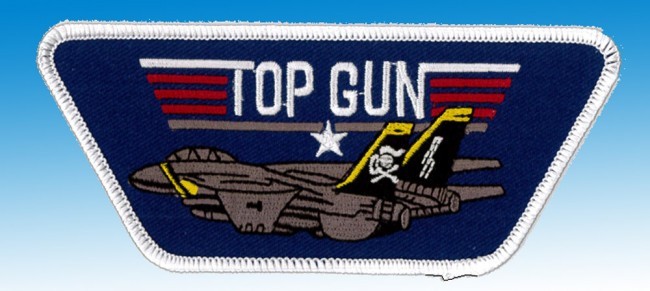  Pilots Station Patch Top Gun F-14 Tomcat- - Patches et stickers