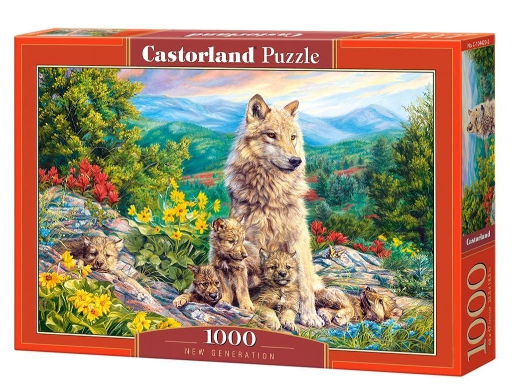  Castorland Nouvelle génération, Puzzle 1000 Teile- - Puzzle