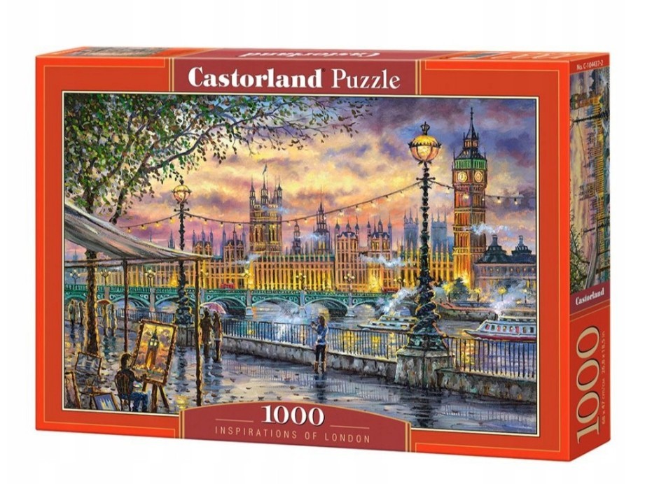  Castorland Inspirations of London, Puzzle 1000 Teile- - Puzzle