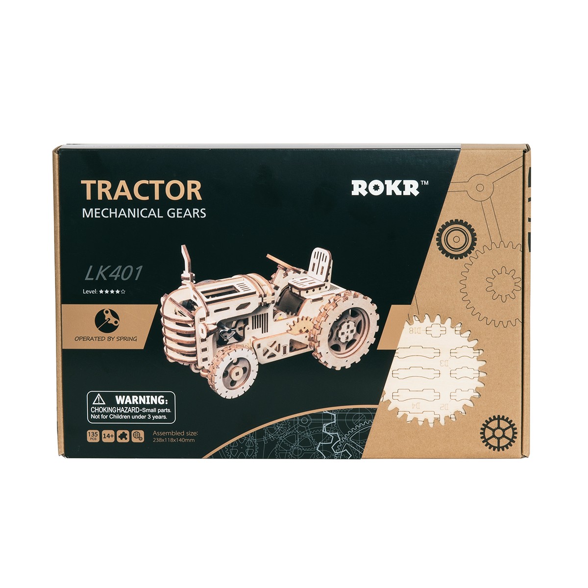 Maquette Robotime Tracteur- - Maquettes