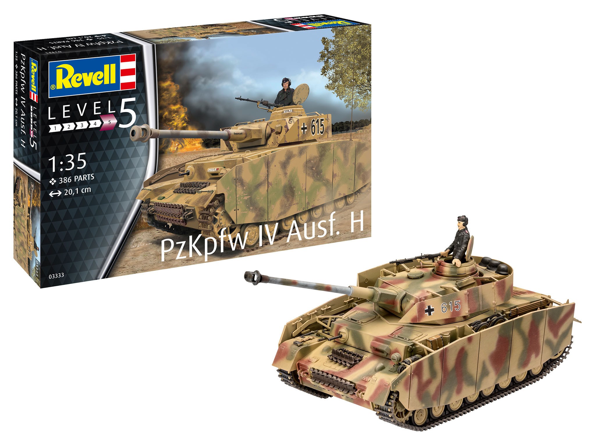 Maquette Revell PANZER IV AUSF. H- 1/35 - Maquette militaire