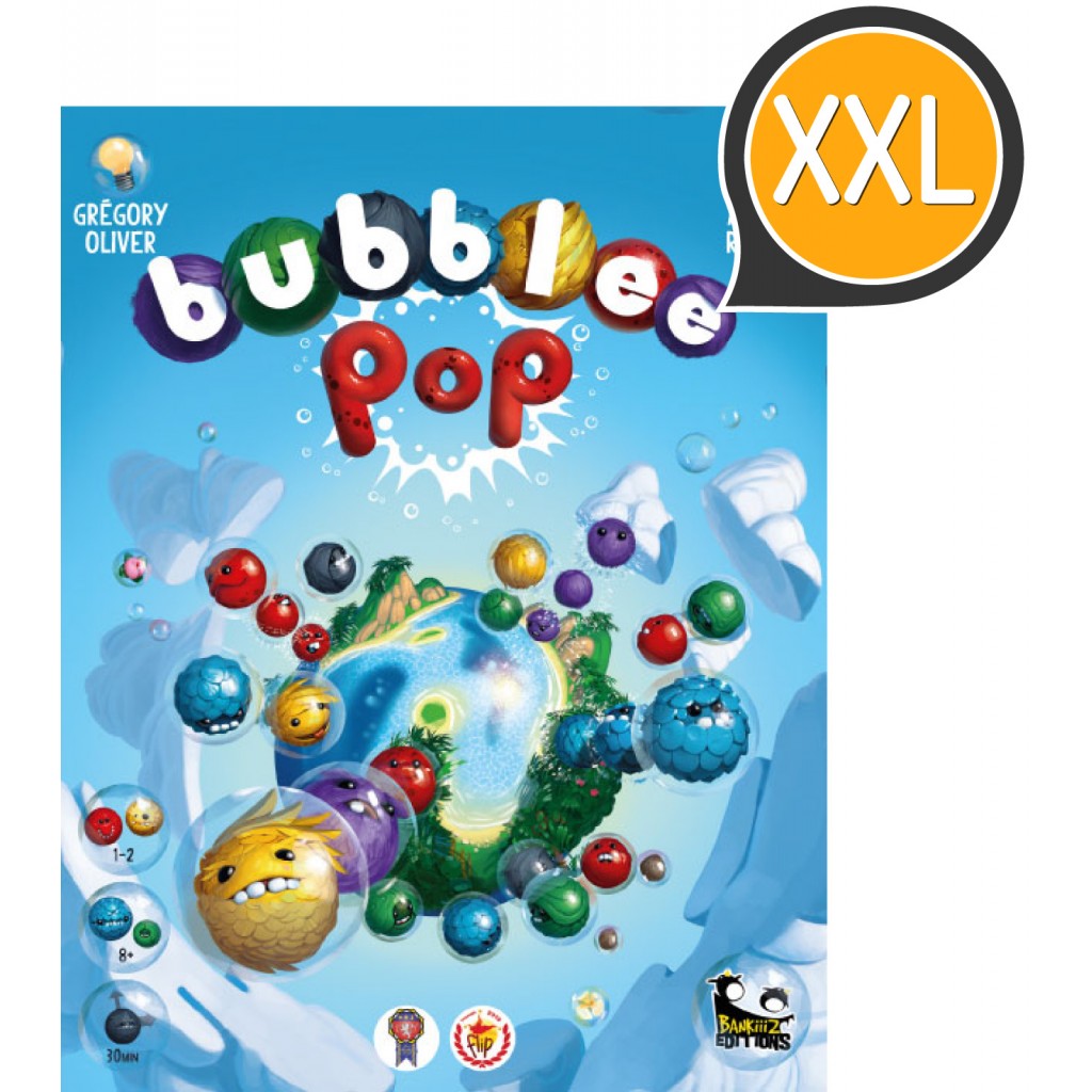 Jeu Bankiiiz Editions Bubblee pop XL de démo- - Jeux de societe