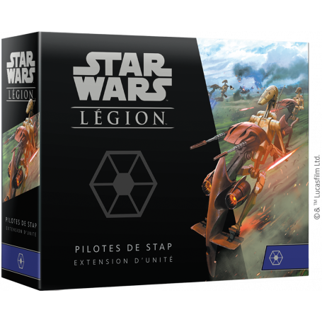 Extension et figurine pour jeux de figurines/Figurines pour jeu de figurines Star Wars Légion : Pilotes de STAP