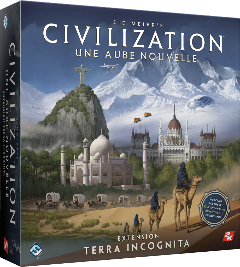 Jeu Fantasy Flight Games Sid Meier&39;s Civilization : Terra Incognita