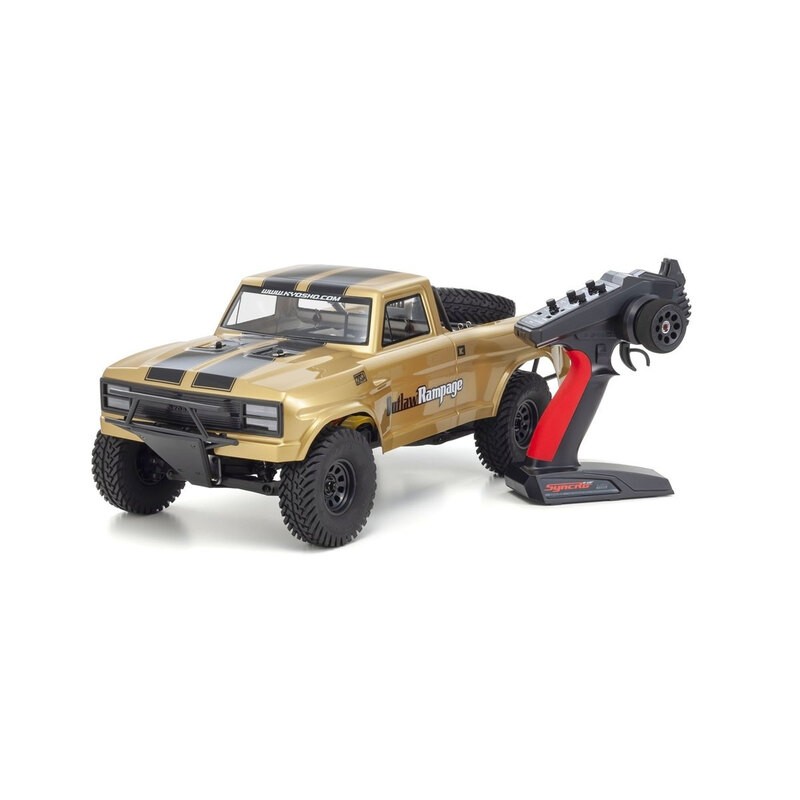 Kyosho Outlaw Rampage Pro 1/10 RC EP Readyset - Type2 Gold