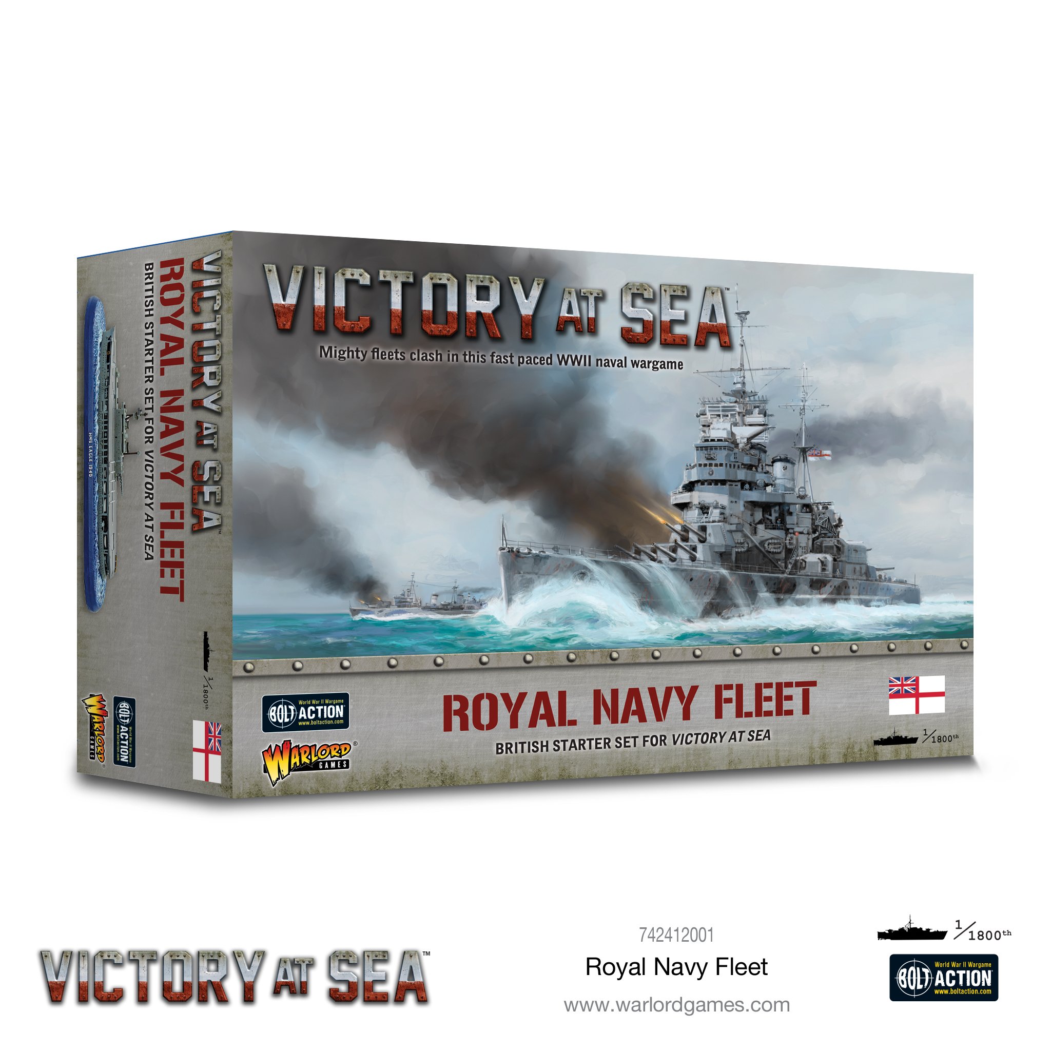 Jeux de figurines Warlord Games Victory at Sea Royal Navy Fleet- - Jeu