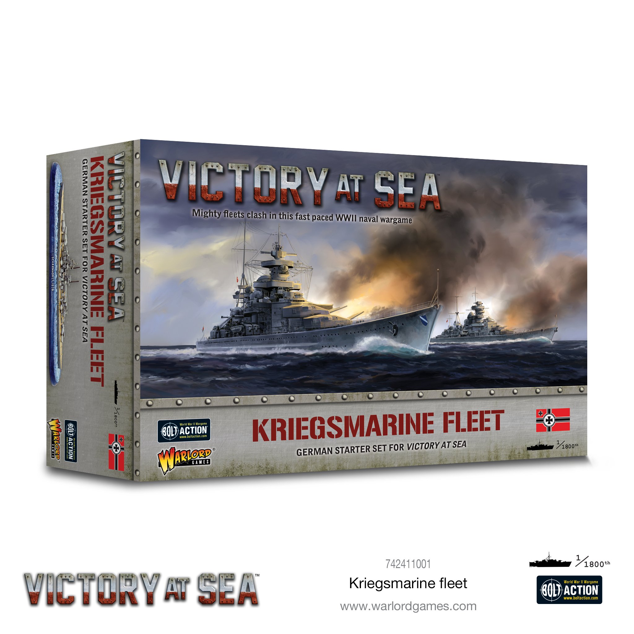 <p>Jeux de figurines</p> Warlord Games Victory at Sea Kreigsmarine F