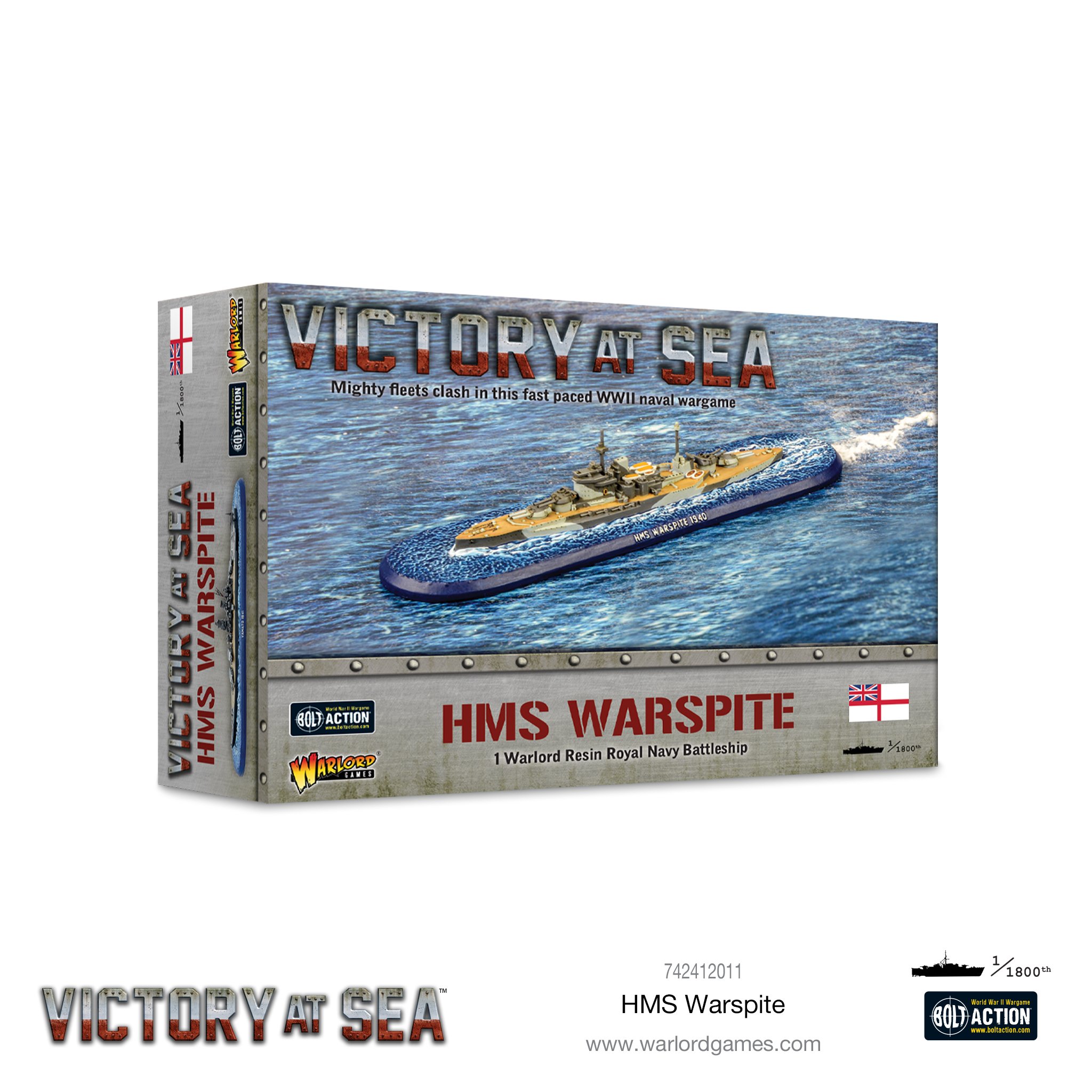 Jeux de figurines Warlord Games HMS Warspite- - Jeux de figurines : ex