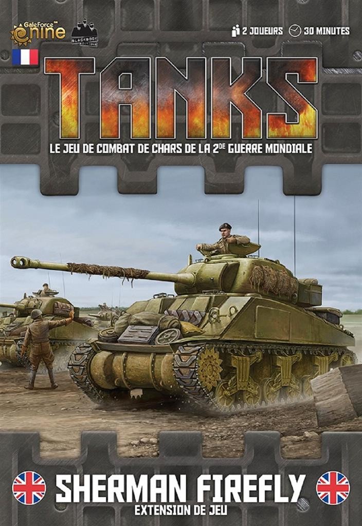  Black Book Editions Tanks : Sherman Firefly Ext. de Jeu- - Jeux de so