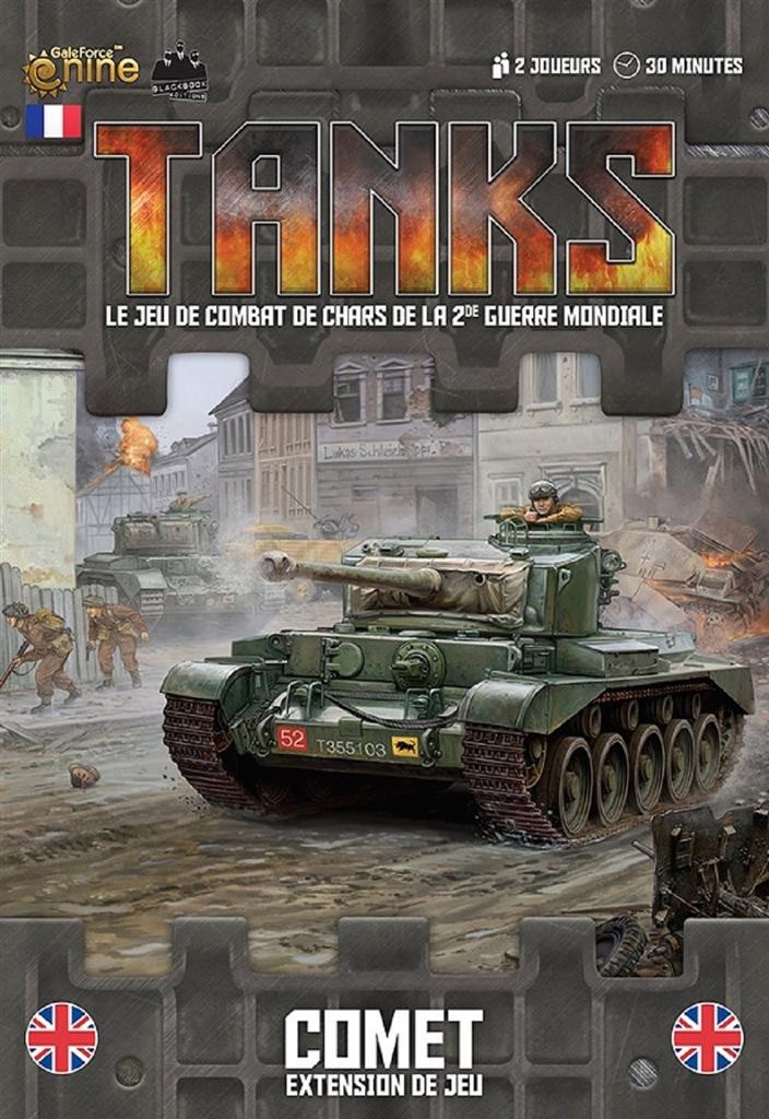  Black Book Editions Tanks : Comet Ext. de Jeu- - Jeux de societe