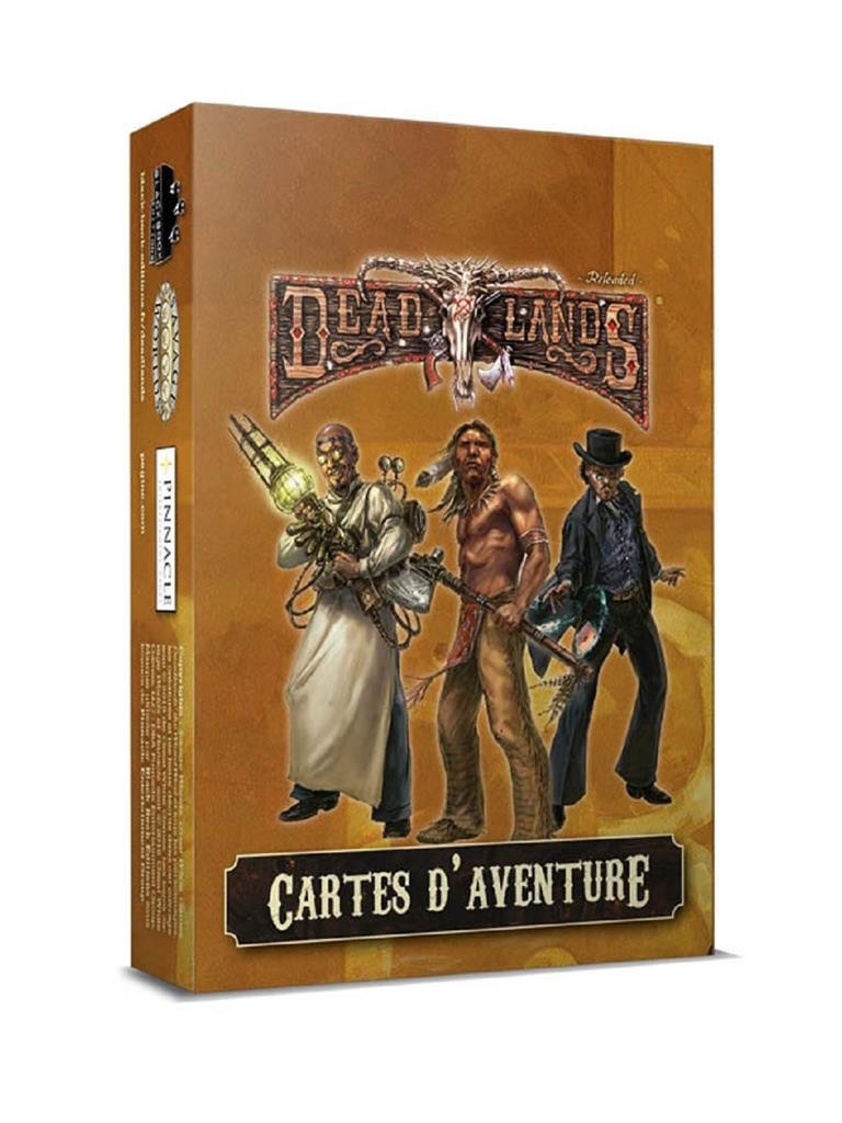  Black Book Editions Deadlands : Cartes d'aventure- - Jeux de rôles