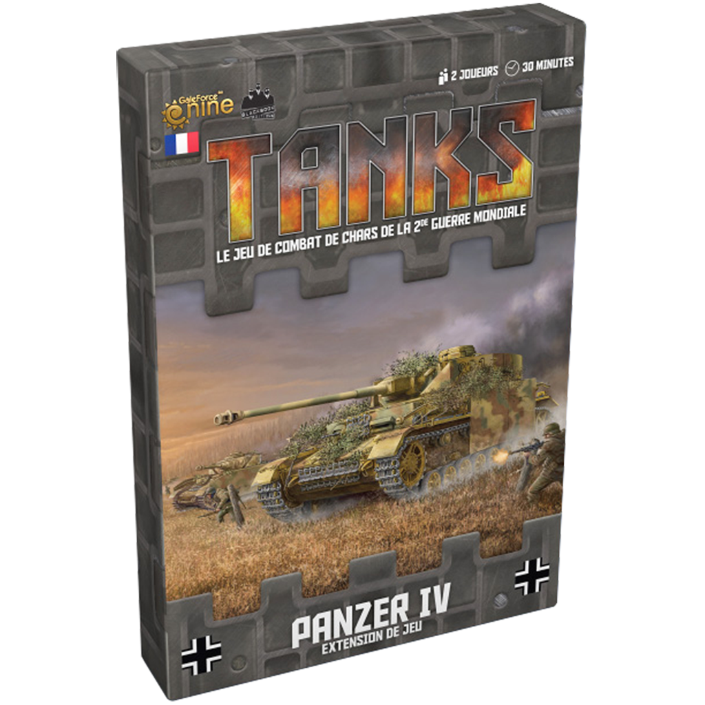  Black Book Editions Tanks : Panzer IV Ext. de Jeu- - Jeux de societe