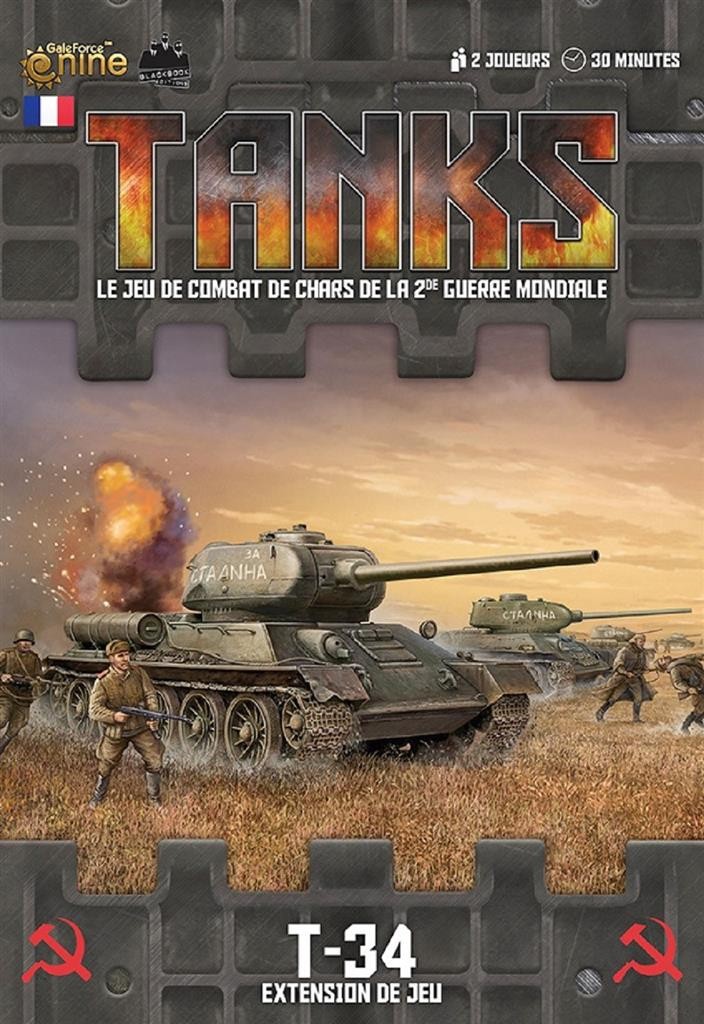  Black Book Editions Tanks : T-34 Ext. de Jeu- - Jeux de societe