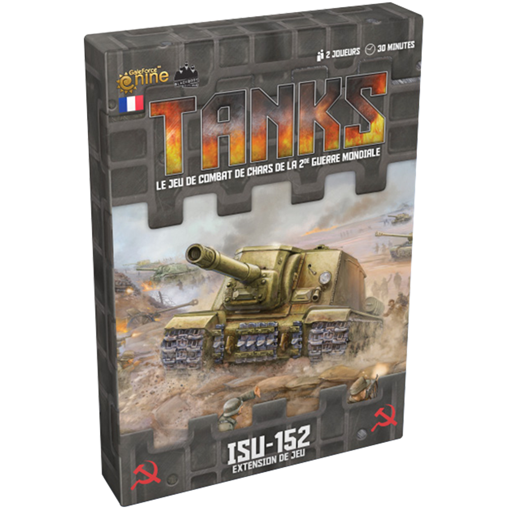  Black Book Editions Tanks : ISU152 Ext. de Jeu- - Jeux de societe