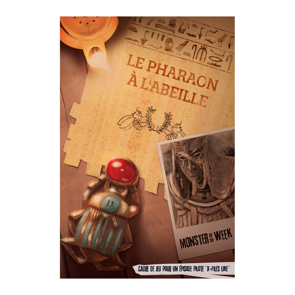  Book in Game Monster of the Week : Le Pharaon à l'abeille- - Jeux de 
