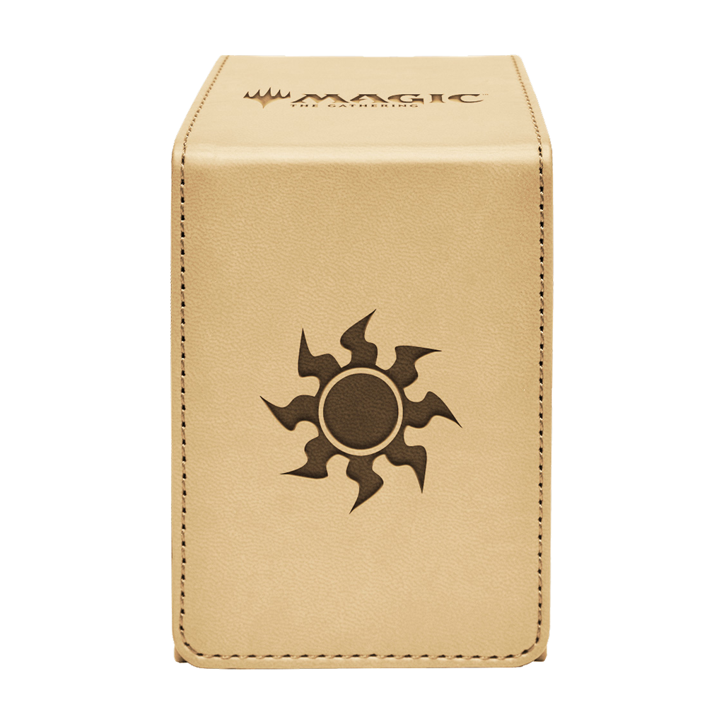  Ultra Pro MTG : Boîte aimantée Alcove Blanc- - Boîtes pour cartes