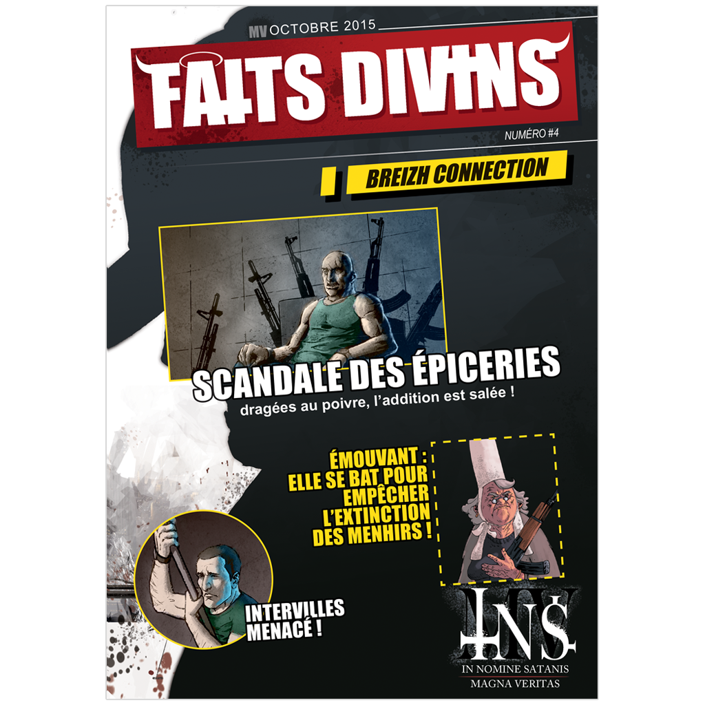  Book in Game Faits Divins N°4: Suppl. INS/MV Génération Perdue- - Jeu