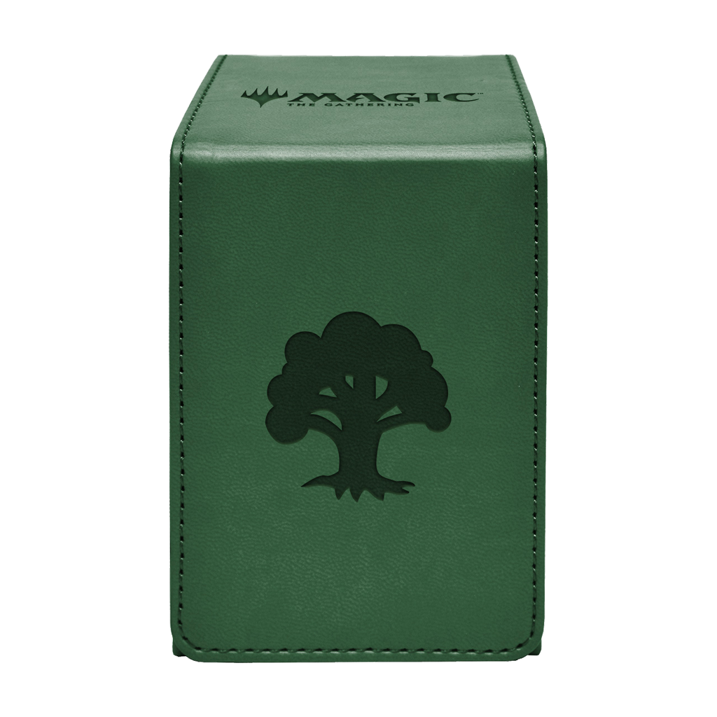  Ultra Pro MTG : Boîte aimantée Alcove Vert- - Boîtes pour cartes
