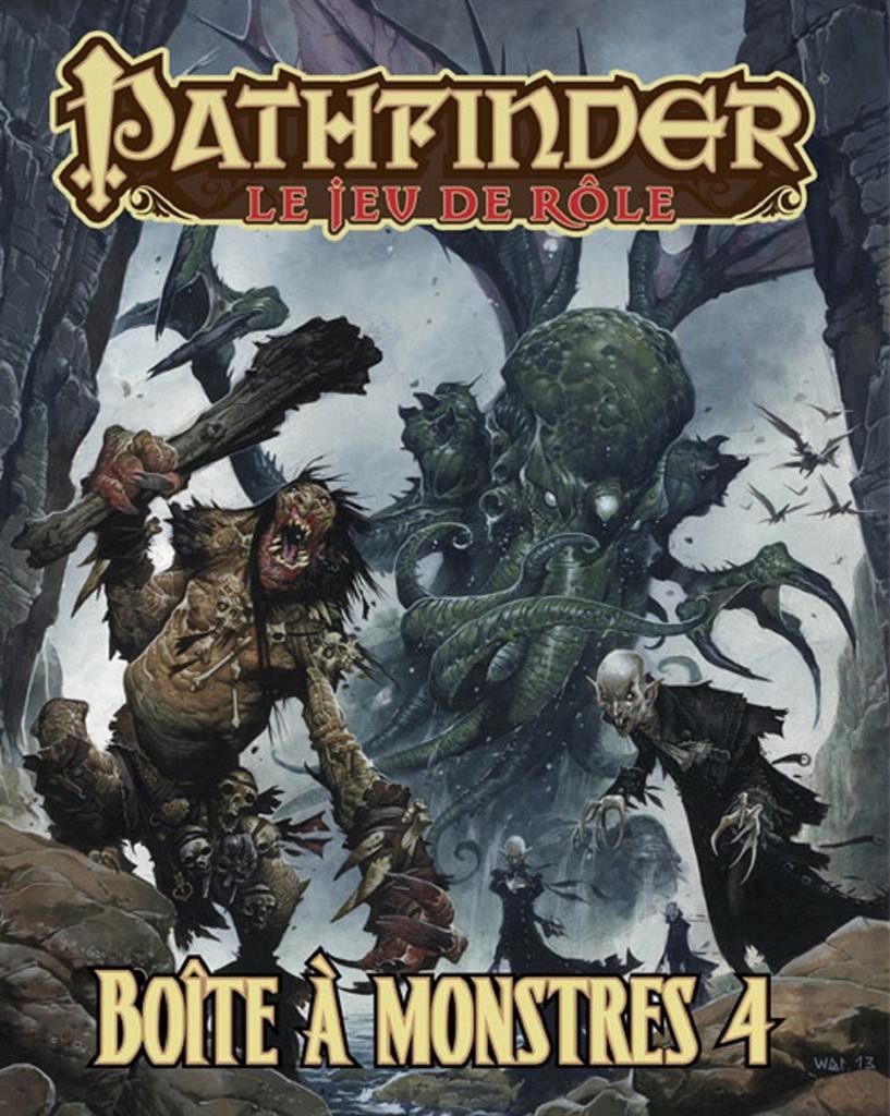  Black Book Editions Pathfinder JDR : Boîte à Monstres 4- - Jeux de rô
