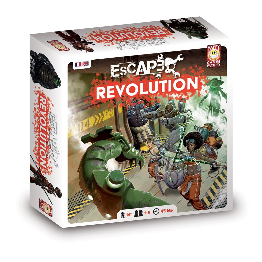 Jeu Happy Games Factory Escape 2.0 – Révolution / Double Starter Set E