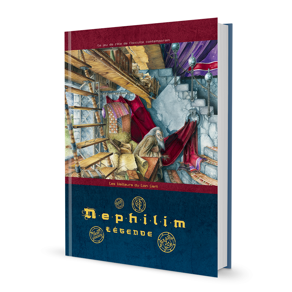  Respell Nephilim : Les Veilleurs du Lion Vert+Ecran- - Jeux de rôles