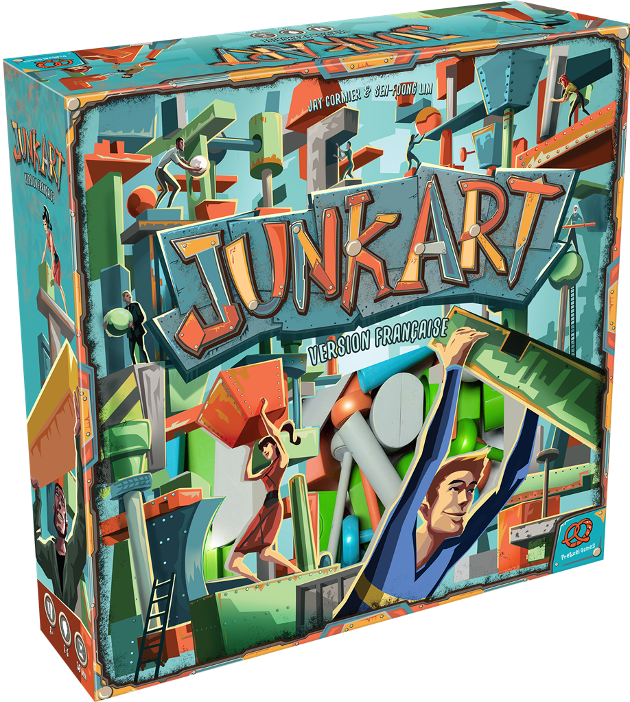 Jeu Plan B Games Junk Art Plastique FR- - Jeux de societe