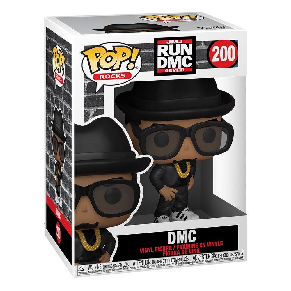  Funko Run DMC POP! Rocks Vinyl Figurine DMC 9 cm- - Figurines PVC