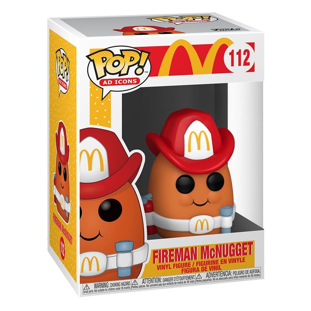  Funko McDonald's POP! Ad Icons Vinyl figurine Fireman Nugget 9 cm- - 